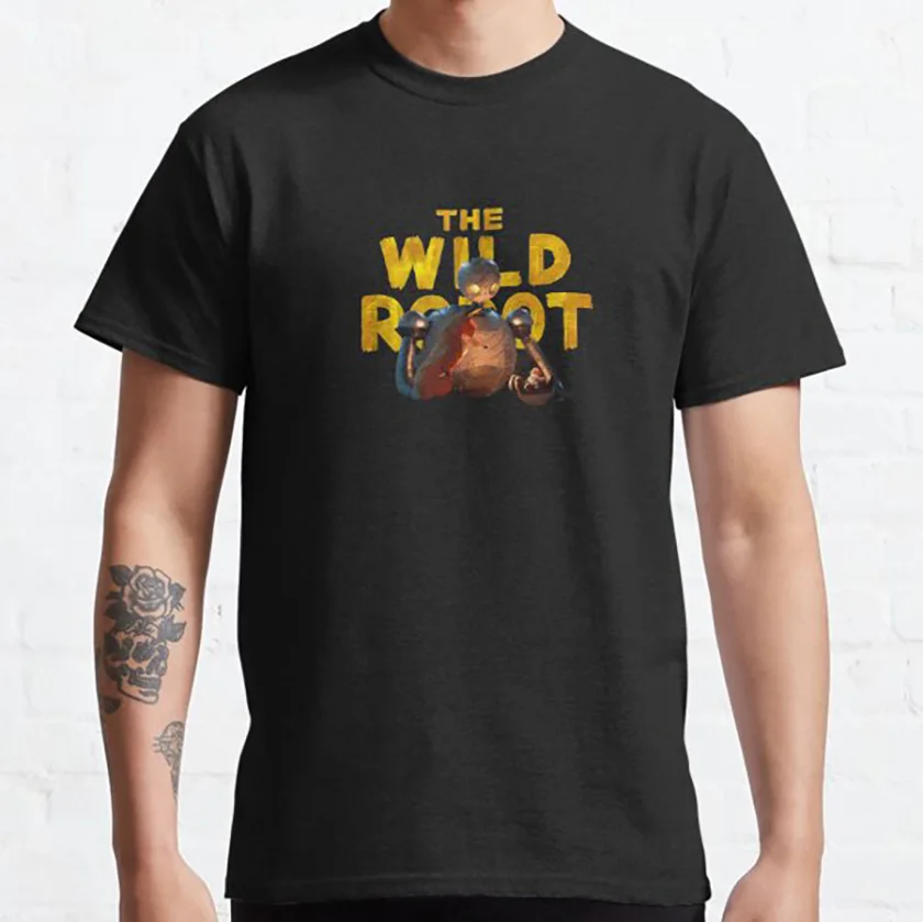The wild robot printed t shirt futuristic animation 2024 movies sci fi monster robot shirts graphic tee plus size men's clothing
The wild robot printed t shirt futuristic animation 2024 movies sci fi monster robot shirts graphic tee plus size men's clothing
