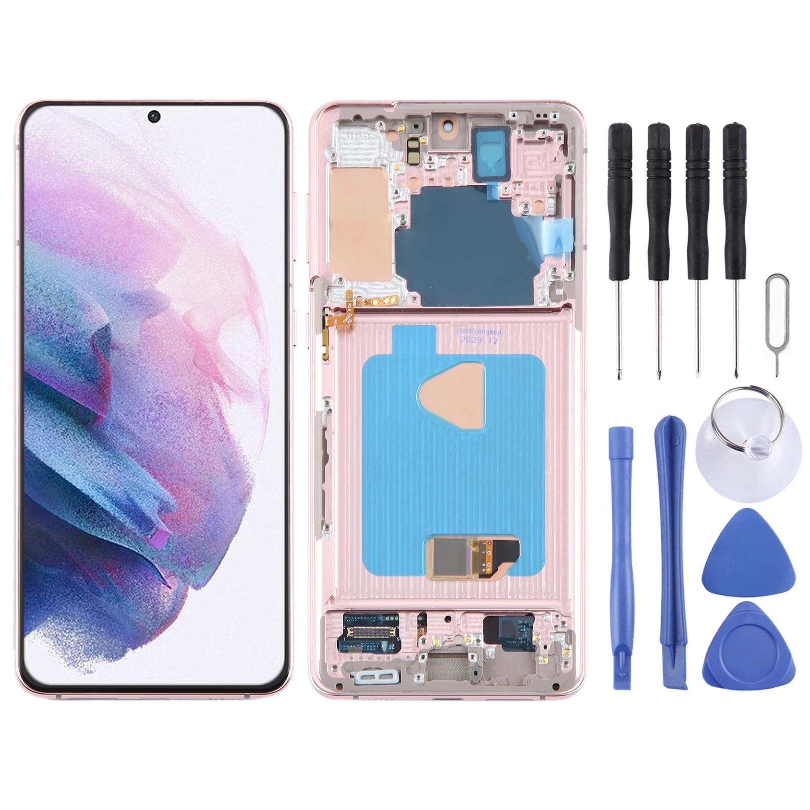 For Samsung Galaxy S21+ 5G SM-G996B OLED LCD Screen Digitizer Full Assembly with Frame
For Samsung Galaxy S21+ 5G SM-G996B OLED LCD Screen Digitizer Full Assembly with Frame