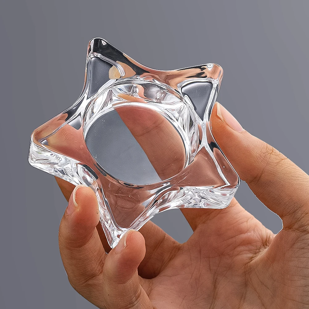 Glass Crystal Pentagram Candlestick Romantic Retro Transparent Home Table Candle Ornament Centerpieces Wedding Decoration
Glass Crystal Pentagram Candlestick Romantic Retro Transparent Home Table Candle Ornament Centerpieces Wedding Decoration