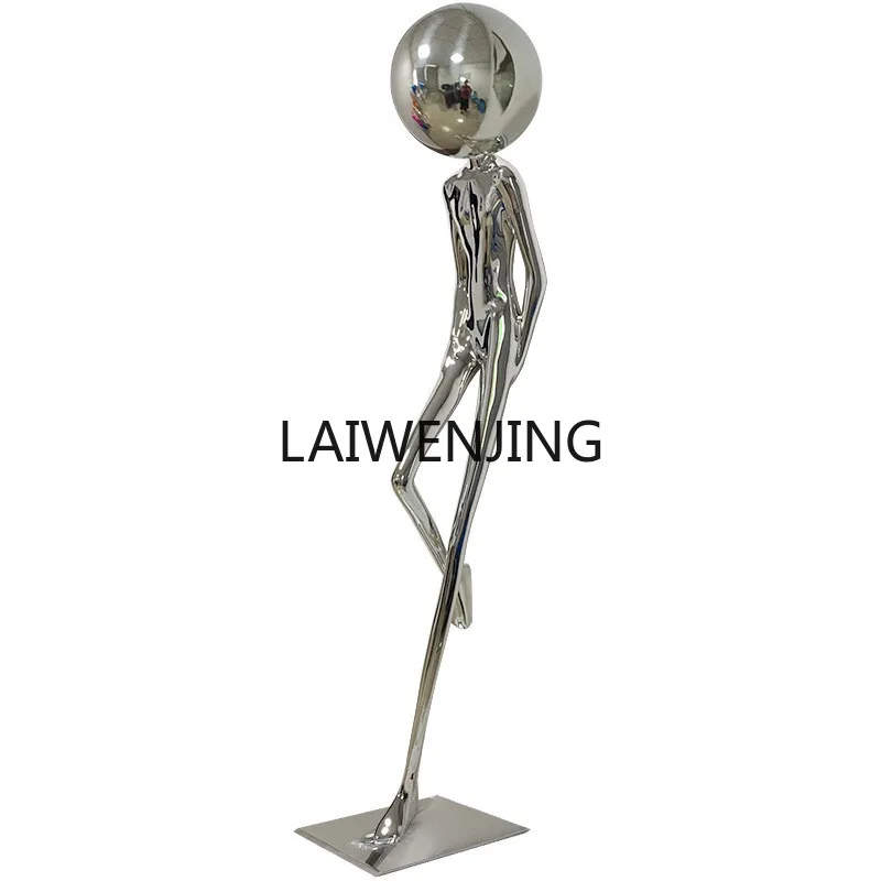 MJY entrance lobby decorative TV cabinet large floor-to-ceiling humanoid sculpture ornament
MJY entrance lobby decorative TV cabinet large floor-to-ceiling humanoid sculpture ornament