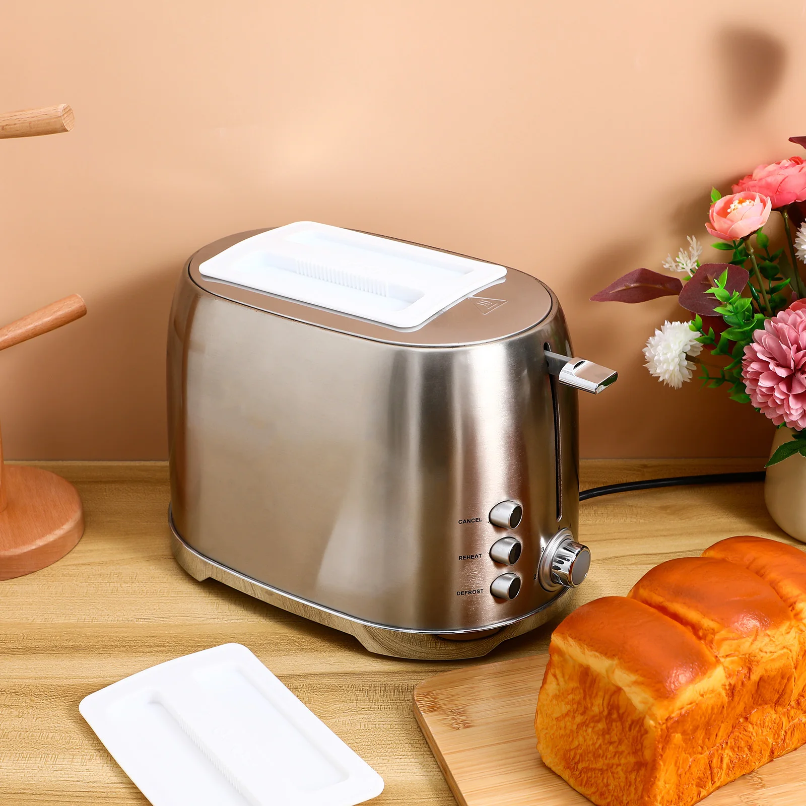 2Pcs Toaster Oven Cover Dust Proof Lid for 2 Slice Toaster Silicone Bread Maker Cover Protective Top Kitchen Gadget Easy to
2Pcs Toaster Oven Cover Dust Proof Lid for 2 Slice Toaster Silicone Bread Maker Cover Protective Top Kitchen Gadget Easy to