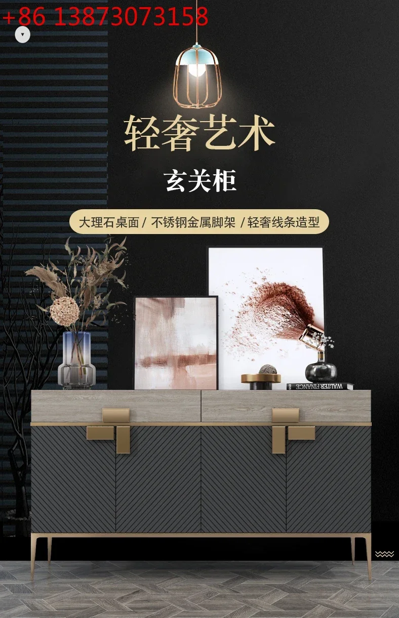 Italian side cabinet, locker, modern simple household, living room side cabinet, locker, marble porch cabinet
Italian side cabinet, locker, modern simple household, living room side cabinet, locker, marble porch cabinet