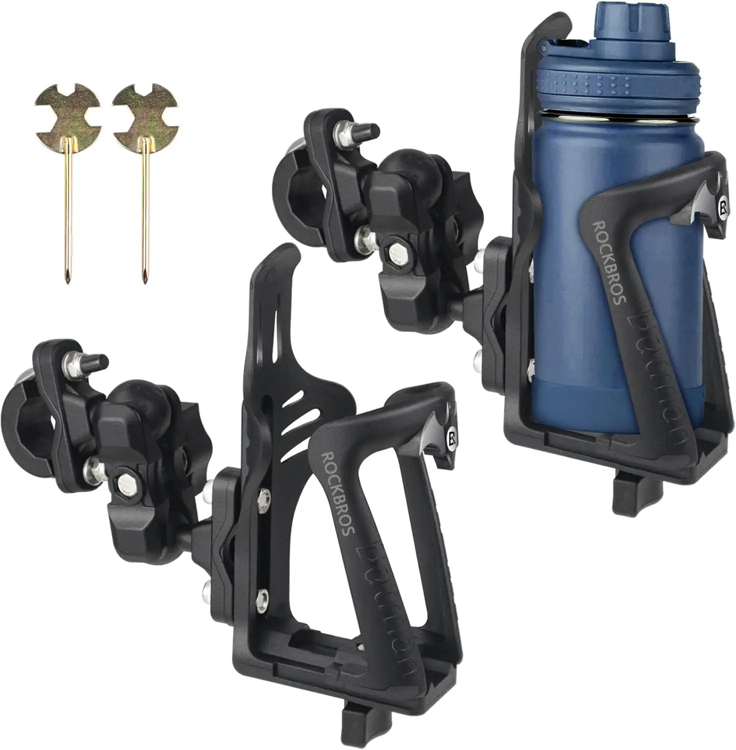 2Pcs Motorcycle Cup Holder, Bike Water Bottle Holder, 2.17-3.35in Adjustable Bottle Cage, Drink Holder for Bicycle, ATV, Wheelch
2Pcs Motorcycle Cup Holder, Bike Water Bottle Holder, 2.17-3.35in Adjustable Bottle Cage, Drink Holder for Bicycle, ATV, Wheelch