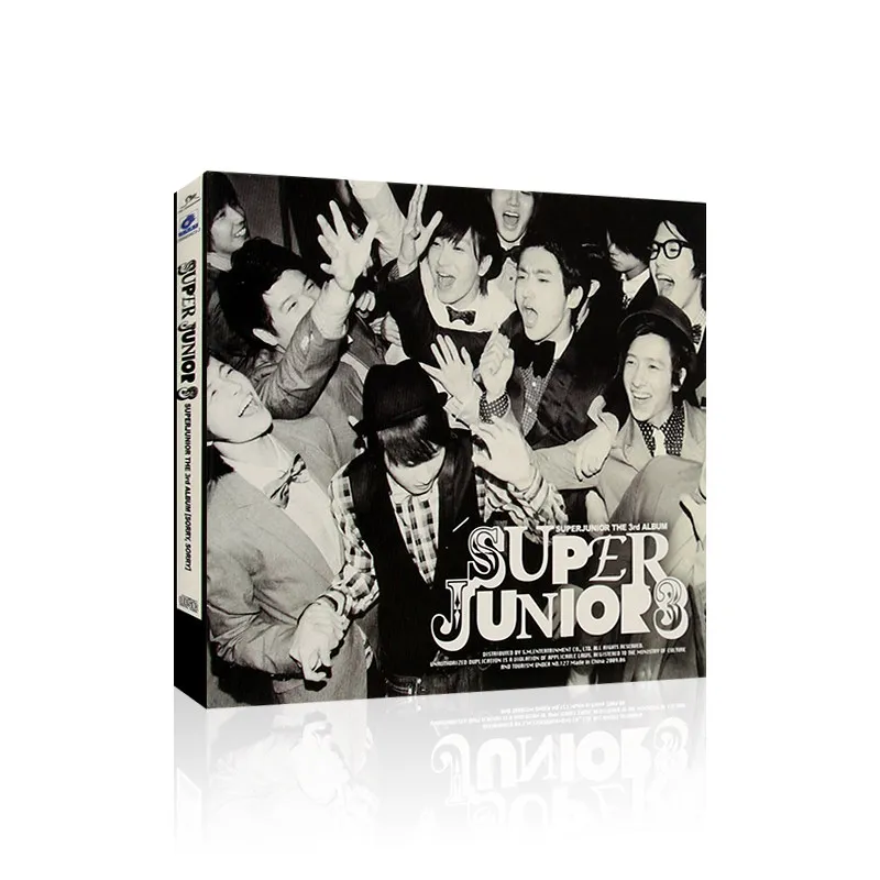 Super Junior: 3-й альбом "Sorry, Sorry, Sorry" – аудио-CD, классический музыкальный альбом, коллекционные предметы для фанатов K-pop и коллекционеров.
Super Junior: 3-й альбом "Sorry, Sorry, Sorry" – аудио-CD, классический музыкальный альбом, коллекционные предметы для фанатов K-pop и коллекционеров.