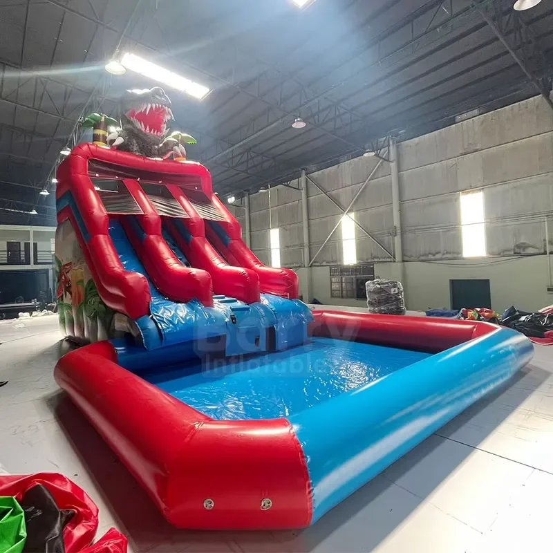 Heavy Dinosaur Inflatable Toys Accessories Slide Double Slide Water Inflatable Swimming Pool for Sale
Heavy Dinosaur Inflatable Toys Accessories Slide Double Slide Water Inflatable Swimming Pool for Sale