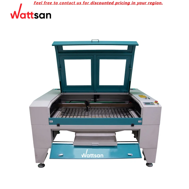 Wattsan 1290 ST 100W 130W 150W CO2 Laser Engraving Machine For Wood Acrylic Rubber Fabric
Wattsan 1290 ST 100W 130W 150W CO2 Laser Engraving Machine For Wood Acrylic Rubber Fabric