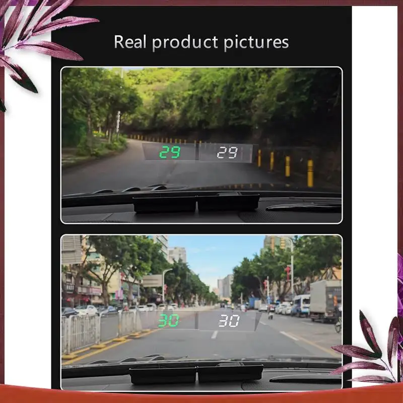 V9 Car Head-Up Display HUD Speedometer Display Windshield Projector KMH/MPH Automotive General Electronic Accessories A
V9 Car Head-Up Display HUD Speedometer Display Windshield Projector KMH/MPH Automotive General Electronic Accessories A