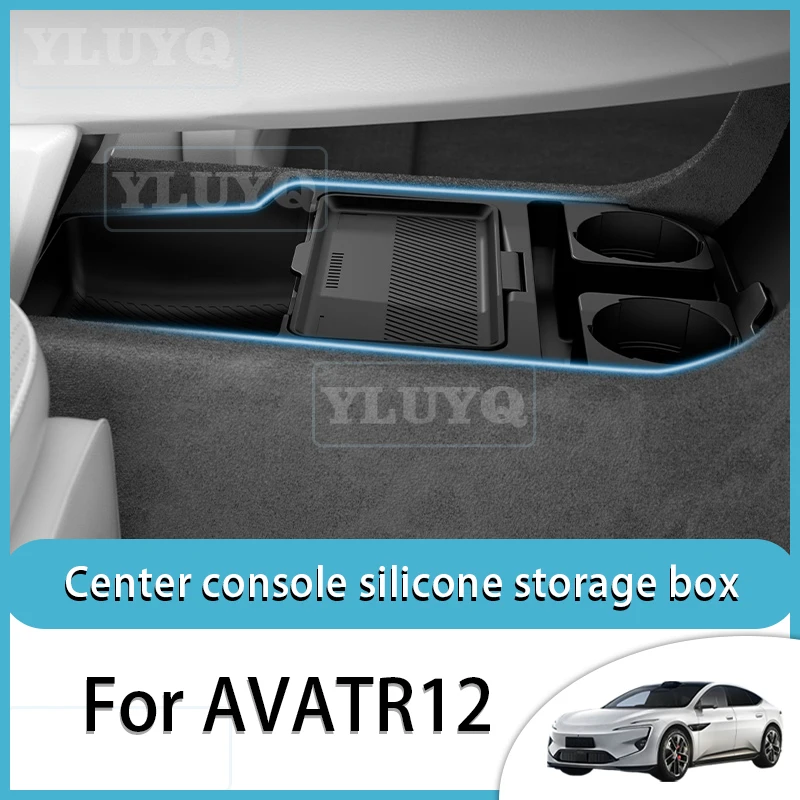 For AVATR 12 car silicone storage box, lower center console partition storage box, car interior accessories
For AVATR 12 car silicone storage box, lower center console partition storage box, car interior accessories