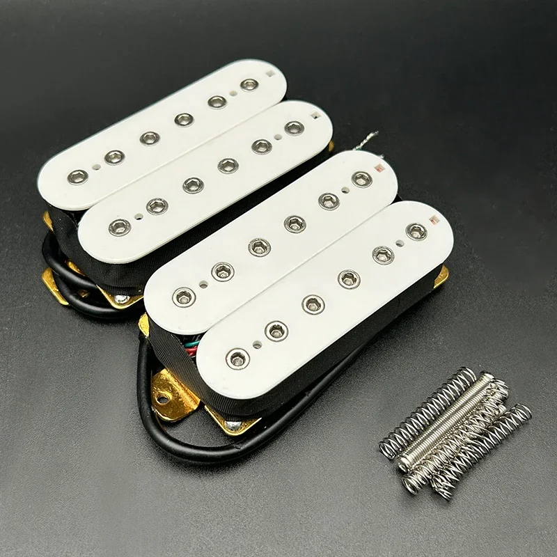 6-String Electric Guitar Humbucker 12 Adjustable Hex Screw Dual Coil for Guitar Coil Splitting Pickup N7.5K/B15K Output
6-String Electric Guitar Humbucker 12 Adjustable Hex Screw Dual Coil for Guitar Coil Splitting Pickup N7.5K/B15K Output