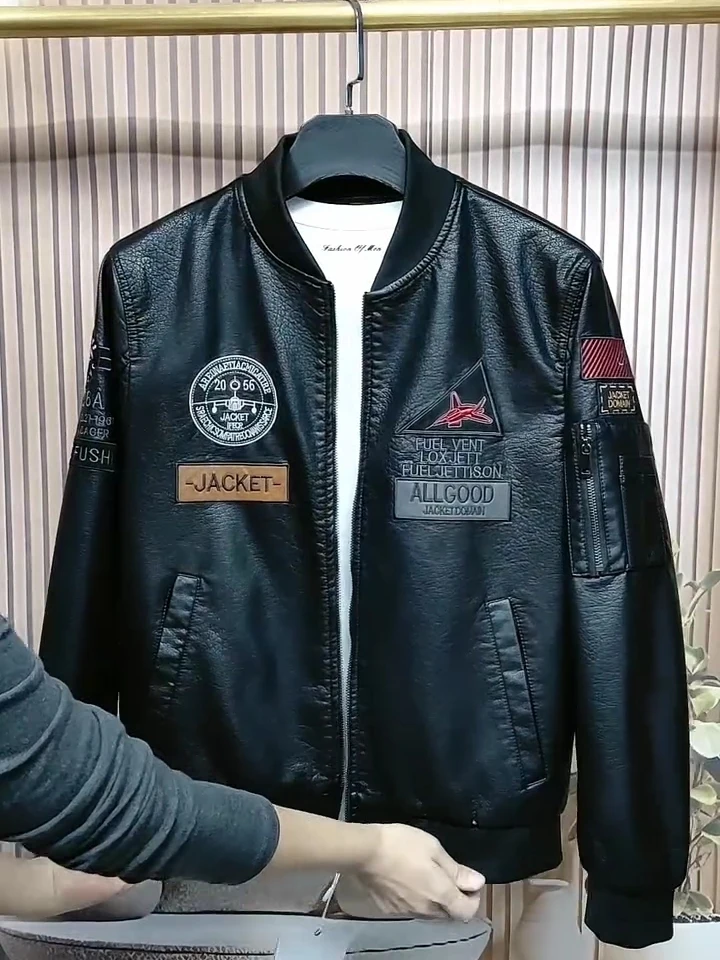 High Quality Men's Baseball Collar Jacket New Spring Autumn Fashion Trend Versatile Premium Feel Personality Standard Fit Out...
High Quality Men's Baseball Collar Jacket New Spring Autumn Fashion Trend Versatile Premium Feel Personality Standard Fit Out...
