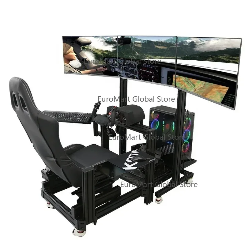 Wholesale Full Racing Experience Custom Adjustable Aluminum Sim Racing Simulator For F1 And Rally For Virtual Racing Game
Wholesale Full Racing Experience Custom Adjustable Aluminum Sim Racing Simulator For F1 And Rally For Virtual Racing Game