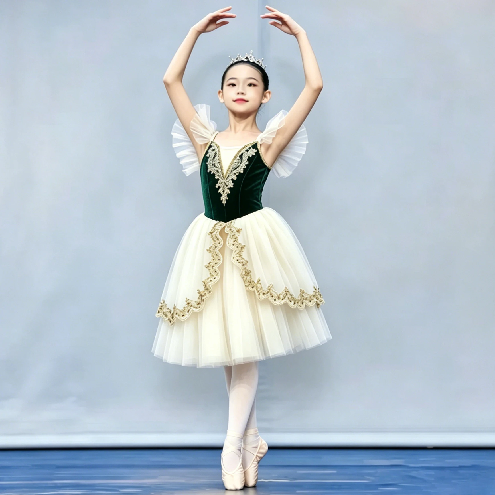 Professional Romantic Tutu Ballet Gauzy Dress Embroidery Splice Ballerina Party Dress Children Girl Ballet Dance Costumes
Professional Romantic Tutu Ballet Gauzy Dress Embroidery Splice Ballerina Party Dress Children Girl Ballet Dance Costumes