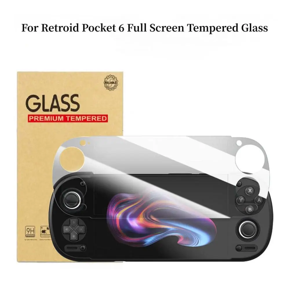 Portable Original Retroid Pocket 6 Tempered Glass Screen Protector RP6 Game Console Full Scree HD Tempered Glass Protectors
Portable Original Retroid Pocket 6 Tempered Glass Screen Protector RP6 Game Console Full Scree HD Tempered Glass Protectors