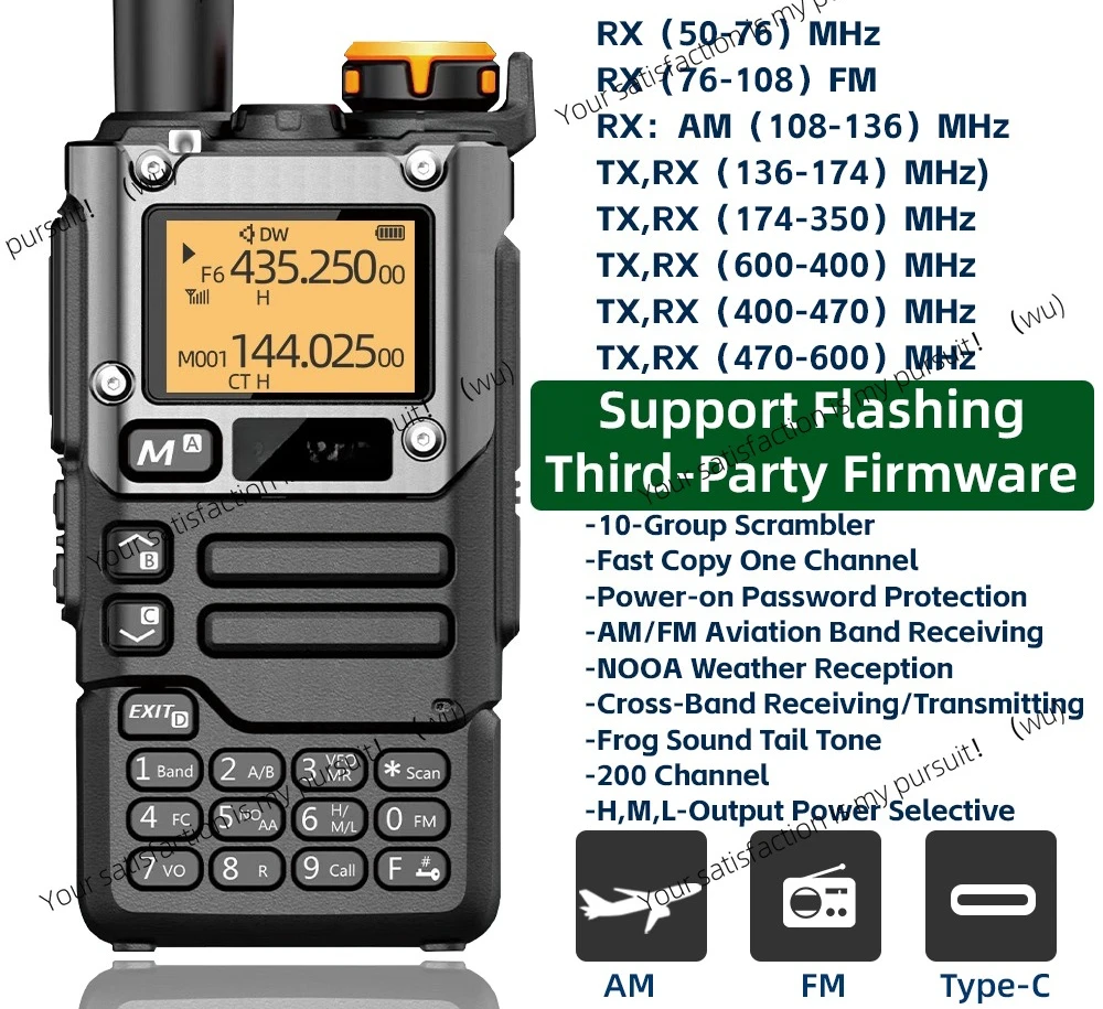 ZOCI- UV K5 8 Walkie Talkie Am Fm Communication Two Way Radio Receiver Ham Amateur Long Range Wireless Set Transceiver
ZOCI- UV K5 8 Walkie Talkie Am Fm Communication Two Way Radio Receiver Ham Amateur Long Range Wireless Set Transceiver