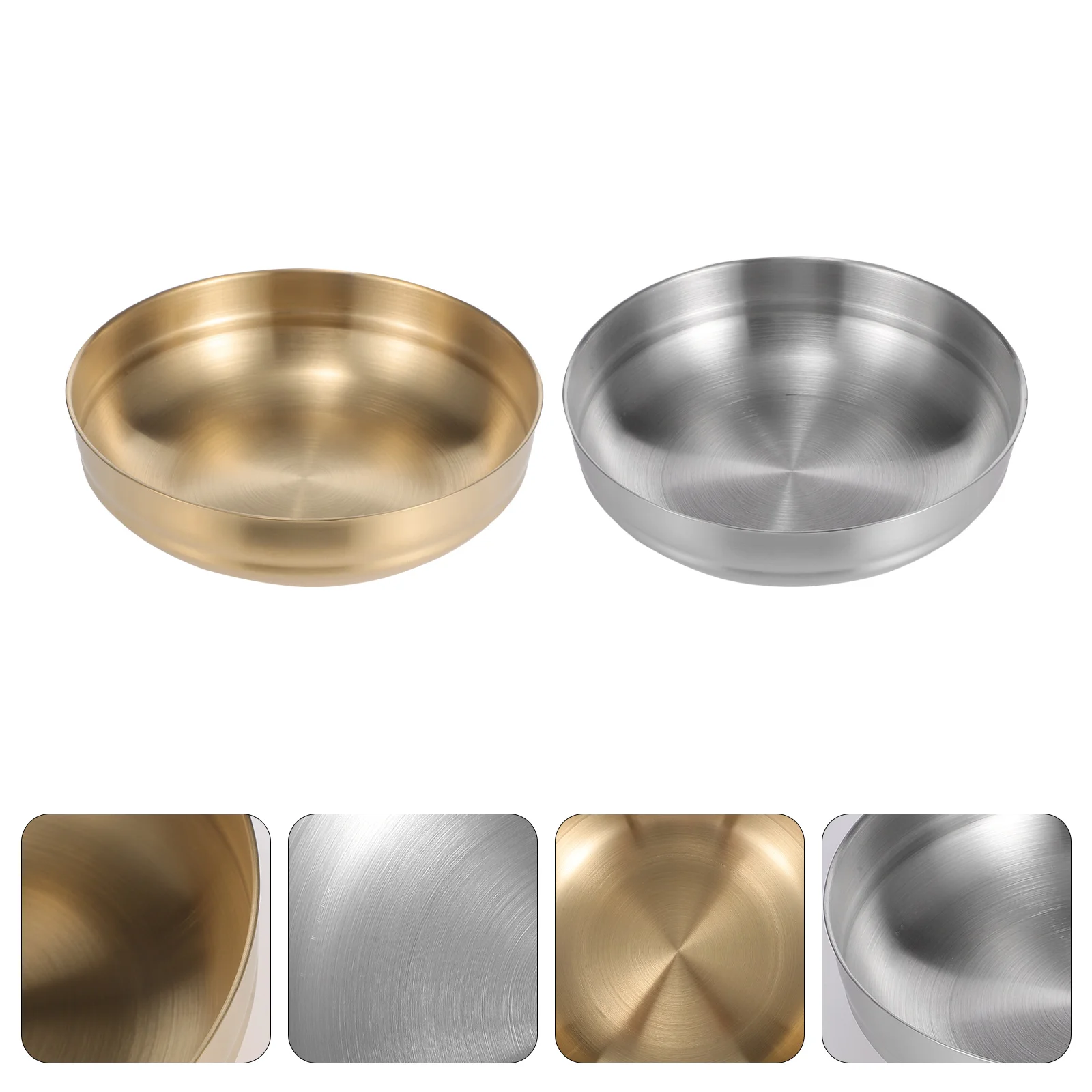 2Pcs StainlessSteel ColdNoodleBowl InstantRamenBowls SoupHousehold NoddleSingleLayer MixedRice KitchenRamenBowl
2Pcs StainlessSteel ColdNoodleBowl InstantRamenBowls SoupHousehold NoddleSingleLayer MixedRice KitchenRamenBowl