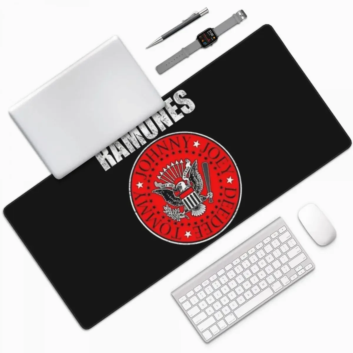 The Ramone Merch Large Mouse Pad Computer Keyboard Mouse Mat Gamer PC Laptop Desk Mat Office Accessories Table Mats
The Ramone Merch Large Mouse Pad Computer Keyboard Mouse Mat Gamer PC Laptop Desk Mat Office Accessories Table Mats