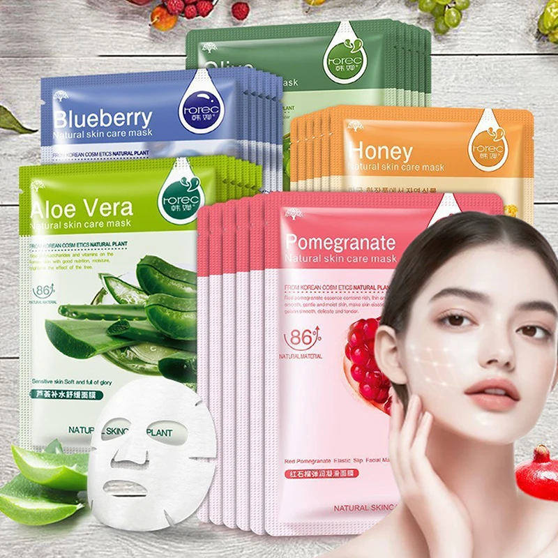 10Pcs Fresh Fruits Facial Masks Face Mask Skin Care Natural Essence Moisturizing Brightening Extract Firming Hydrating Prodcuts
10Pcs Fresh Fruits Facial Masks Face Mask Skin Care Natural Essence Moisturizing Brightening Extract Firming Hydrating Prodcuts