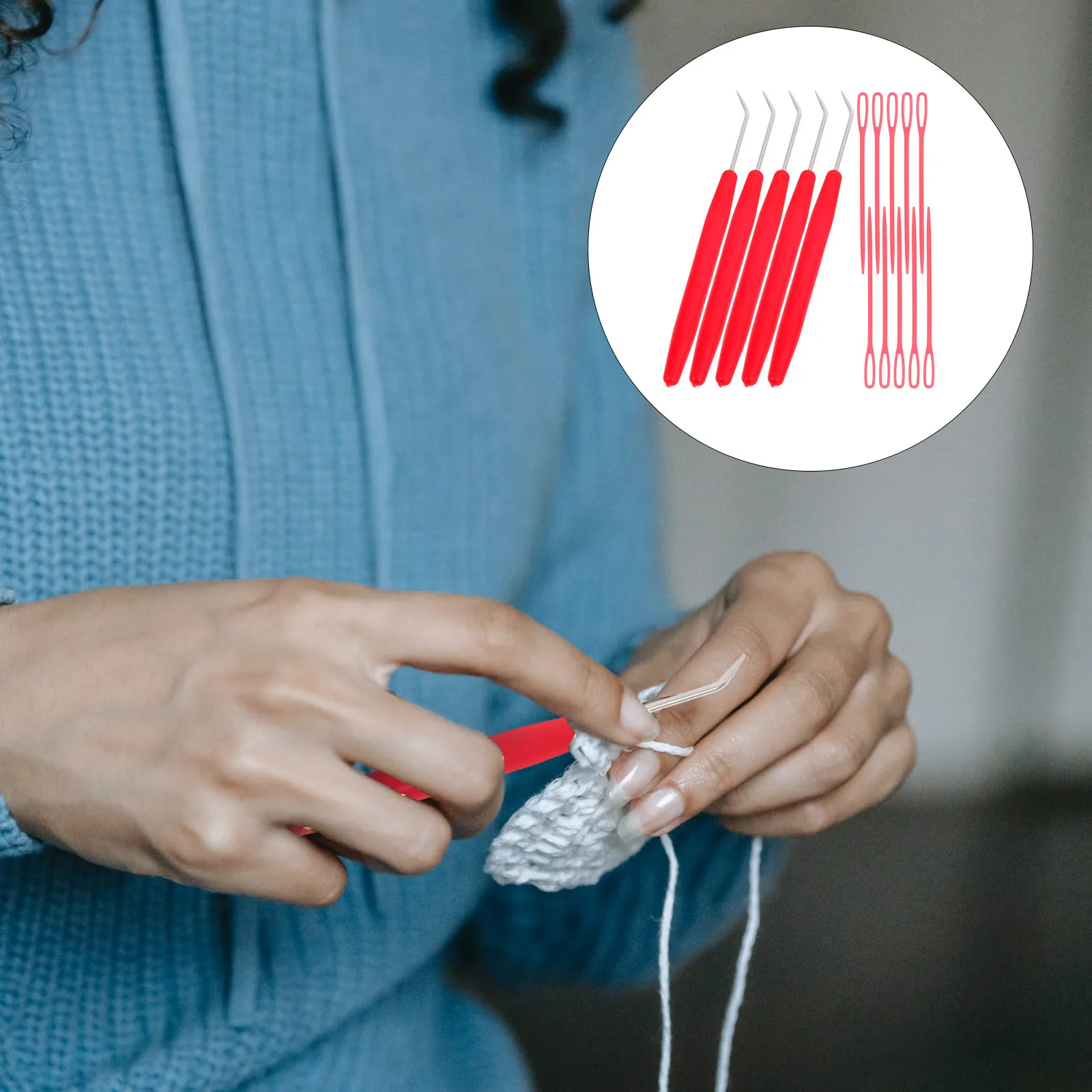 15Pcs Knitting Tools Colorful Crochet Hooks Looming Hooks Sewing Needles Knitting Needles Set for Scarves Hats Gloves Sweaters
15Pcs Knitting Tools Colorful Crochet Hooks Looming Hooks Sewing Needles Knitting Needles Set for Scarves Hats Gloves Sweaters