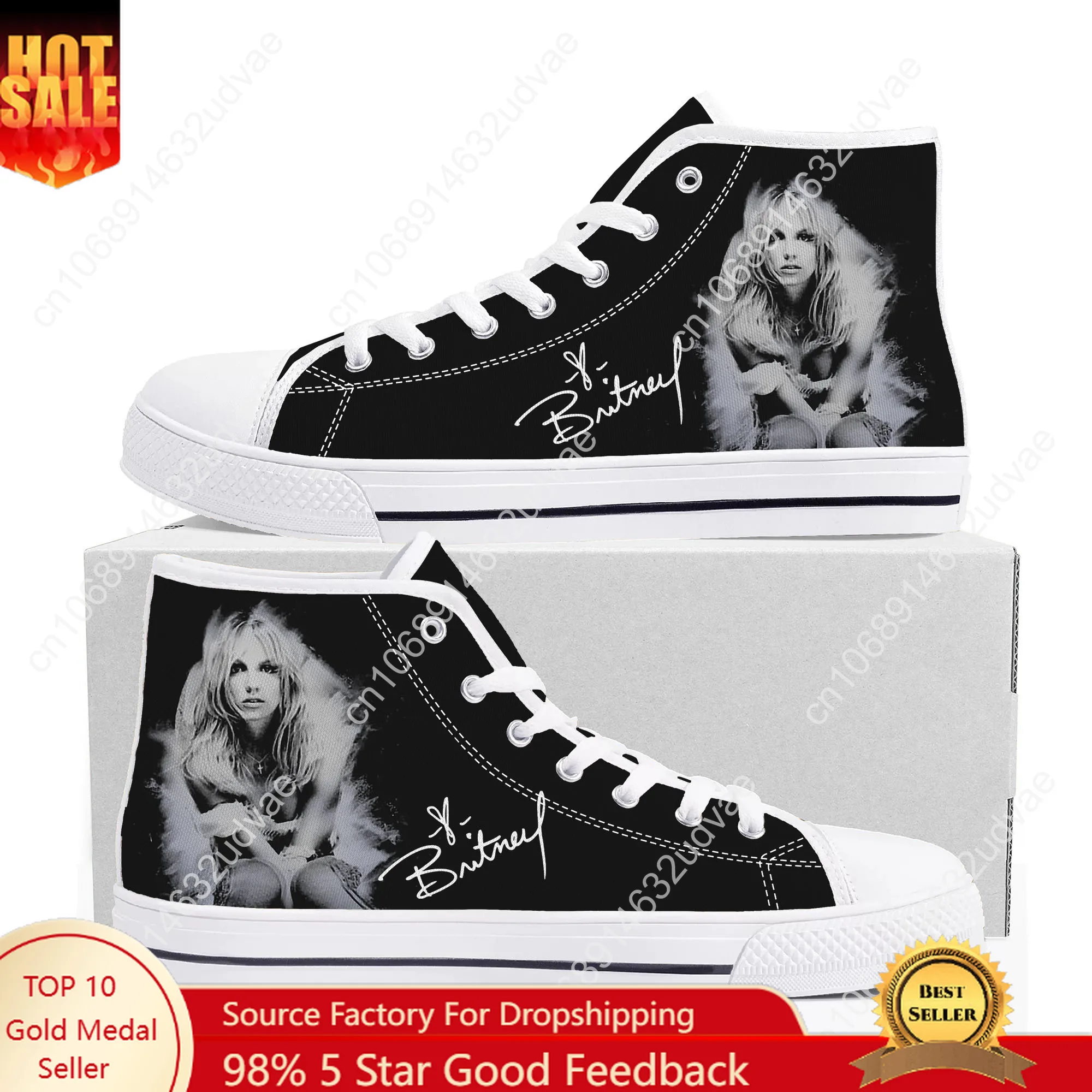 B-Britneys S-Spears High Top Sneakers Mens Womens Teenager High Quality Canvas Sneaker 3D Print Casual Shoes Personalized Shoe
B-Britneys S-Spears High Top Sneakers Mens Womens Teenager High Quality Canvas Sneaker 3D Print Casual Shoes Personalized Shoe