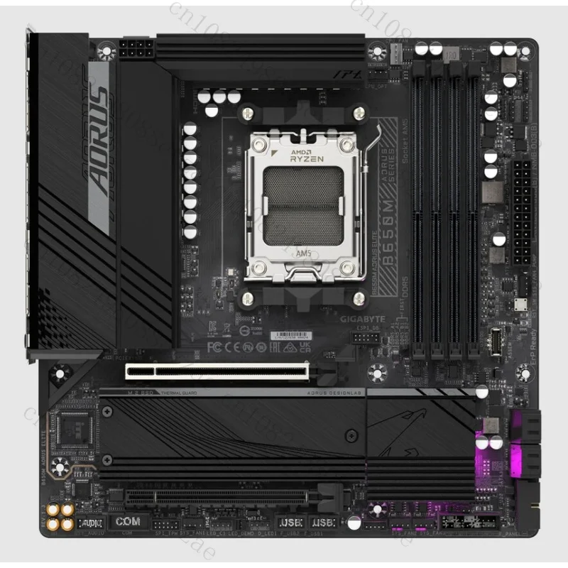 Используется для материнской платы GIGABYTE B650M AORUS ELITE AMD AM5 Micro ATX AMD B650 DDR5
Используется для материнской платы GIGABYTE B650M AORUS ELITE AMD AM5 Micro ATX AMD B650 DDR5
