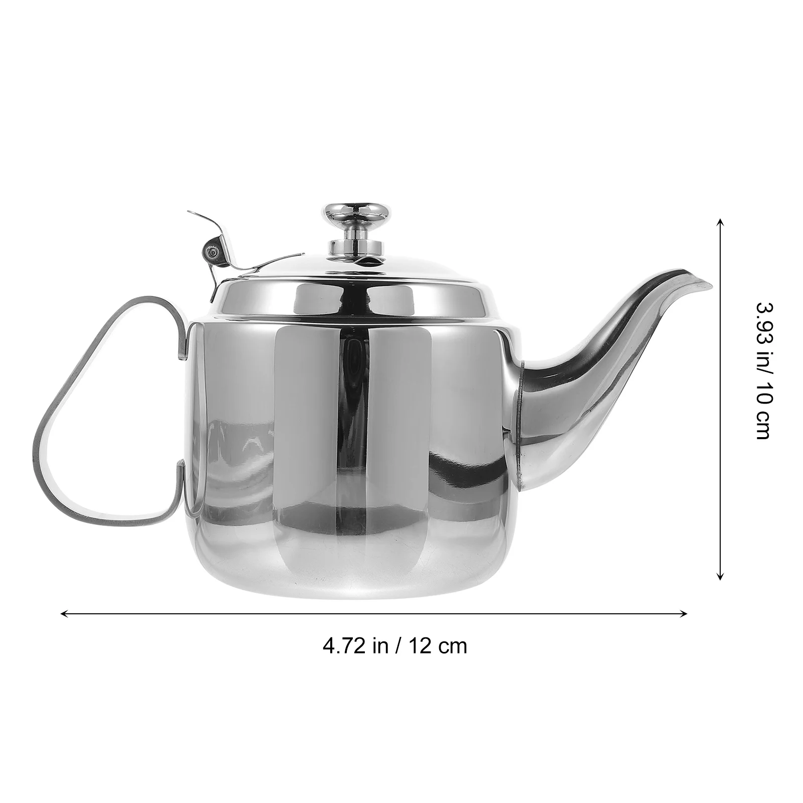1pc Thickened Stainless Steel Teapot Large Capacity Filter Design Heat Resistant Household Kettle Office Restaurant Use
1pc Thickened Stainless Steel Teapot Large Capacity Filter Design Heat Resistant Household Kettle Office Restaurant Use