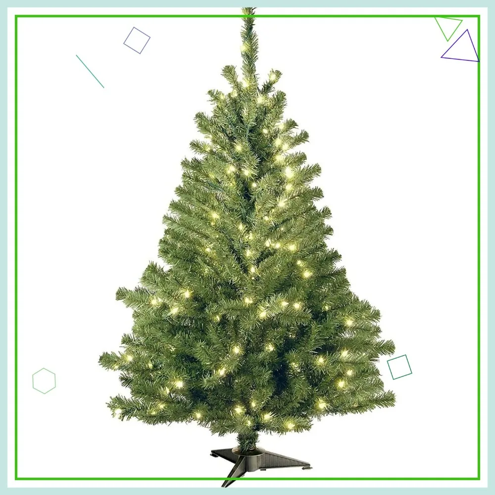 4ft Pre-Lit Kincaid Spruce Artificial Christmas Tree, 100 Clear Lights, 269 Tips, Stand Included
4ft Pre-Lit Kincaid Spruce Artificial Christmas Tree, 100 Clear Lights, 269 Tips, Stand Included