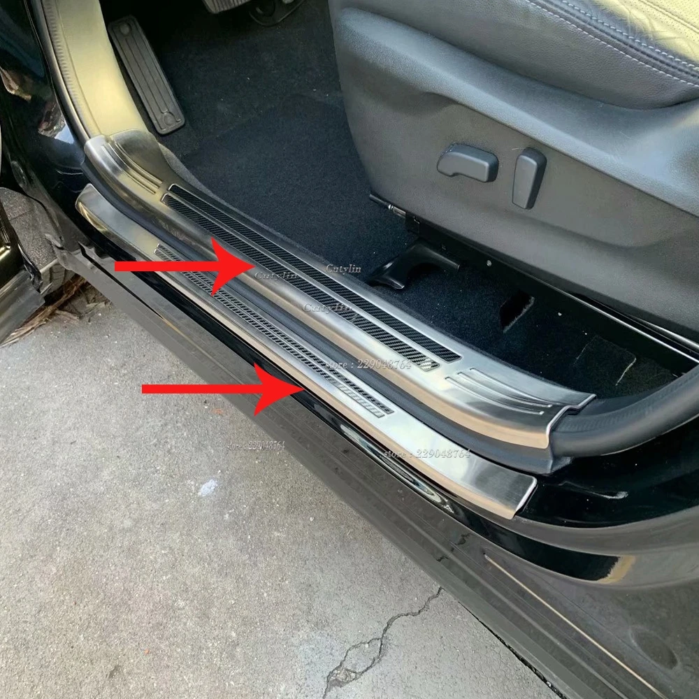For Subaru Forester SK 2018 2019 2020 Steel Inner and Outer Side Door Sill Protector Scuff Plate Pedal Cover Trim Sticker 8pcs
For Subaru Forester SK 2018 2019 2020 Steel Inner and Outer Side Door Sill Protector Scuff Plate Pedal Cover Trim Sticker 8pcs