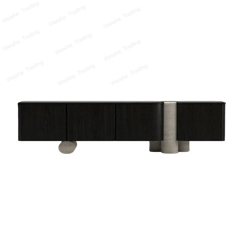 Solid wood dining side cabinet creative light luxury natural travertine TV cabinet living room retro entrance cabinet
Solid wood dining side cabinet creative light luxury natural travertine TV cabinet living room retro entrance cabinet