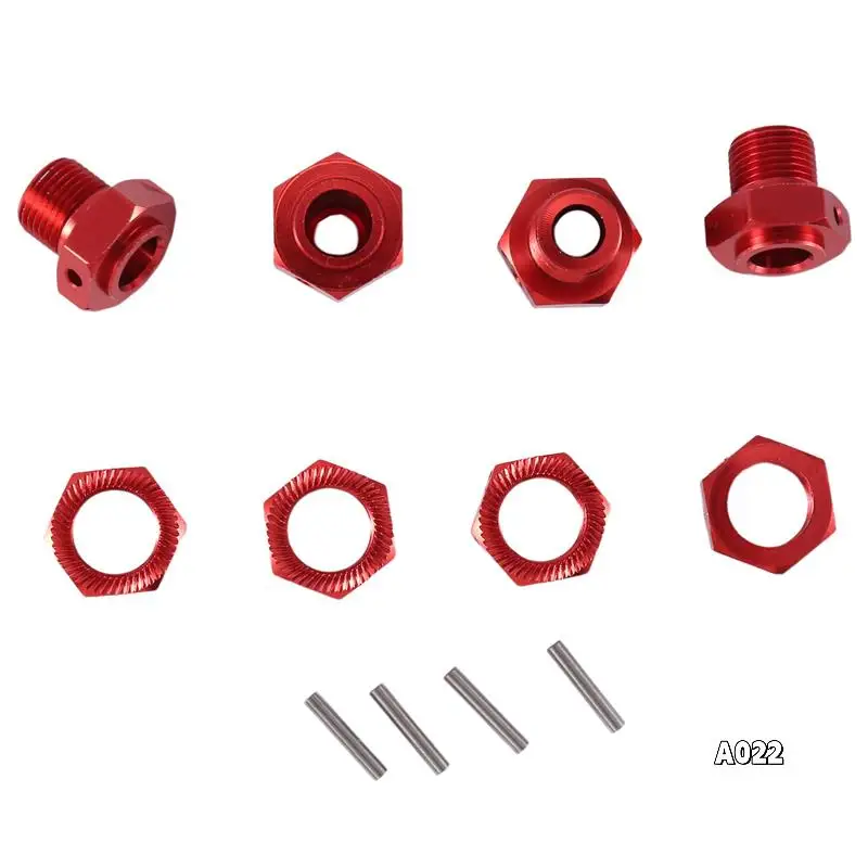 Metal 17Mm Wheel Hex Hub Adapter With Nut Replacement Spare Parts For Arrma 1/10 4S KRATON Outcast RC Car Upgrade Parts,Red
Metal 17Mm Wheel Hex Hub Adapter With Nut Replacement Spare Parts For Arrma 1/10 4S KRATON Outcast RC Car Upgrade Parts,Red