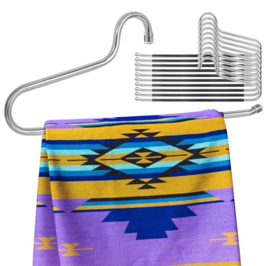 Quilt Hangers, 10 Packs Heavy Duty Hangers for Quilts, Comforters, Table Cloths, Towels Extended Wide: 16.5 inches
Quilt Hangers, 10 Packs Heavy Duty Hangers for Quilts, Comforters, Table Cloths, Towels Extended Wide: 16.5 inches