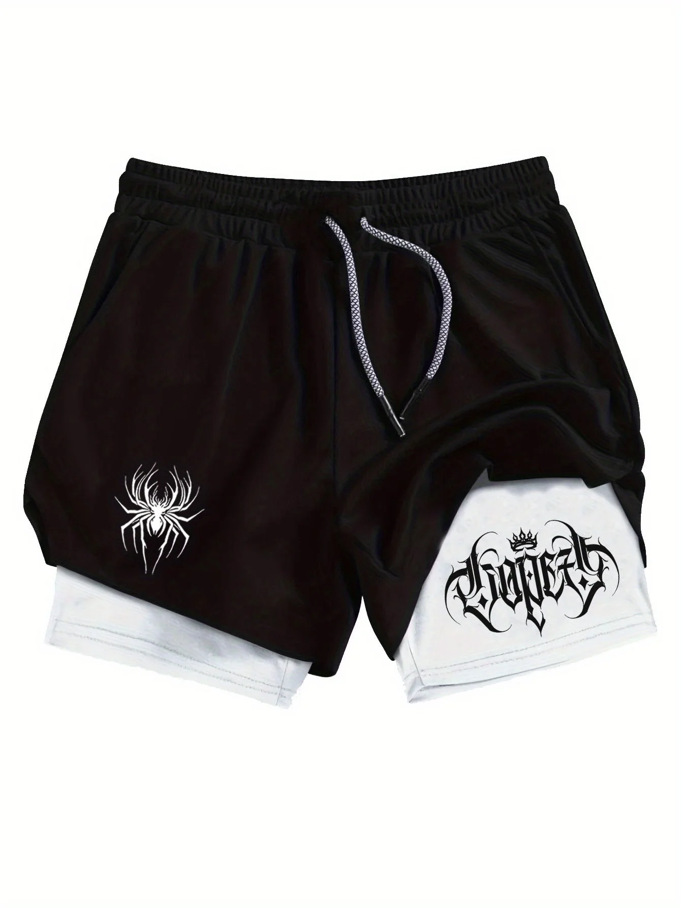 Summer Men's Spider Print 2-in-1 Quick-Drying Short Breathable and Sweat-wicking A Must-have for Fitness and Exercise
Summer Men's Spider Print 2-in-1 Quick-Drying Short Breathable and Sweat-wicking A Must-have for Fitness and Exercise