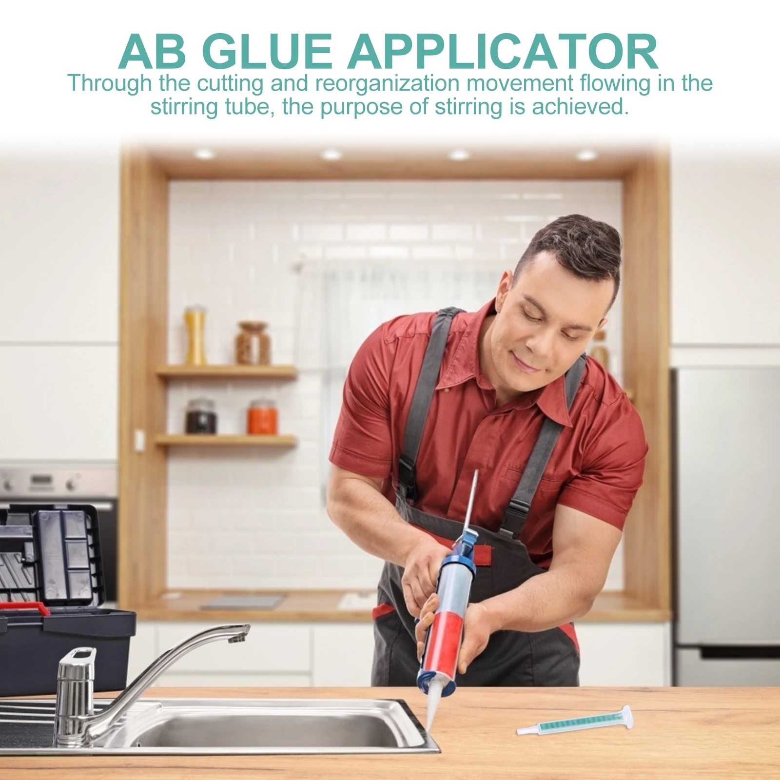50pcs Ab Glue Mixing Resin Mixer Applicator Epoxy Nozzle Tube Filling Glue Kit Square Bayonet Stirring Tube Portable Light
50pcs Ab Glue Mixing Resin Mixer Applicator Epoxy Nozzle Tube Filling Glue Kit Square Bayonet Stirring Tube Portable Light