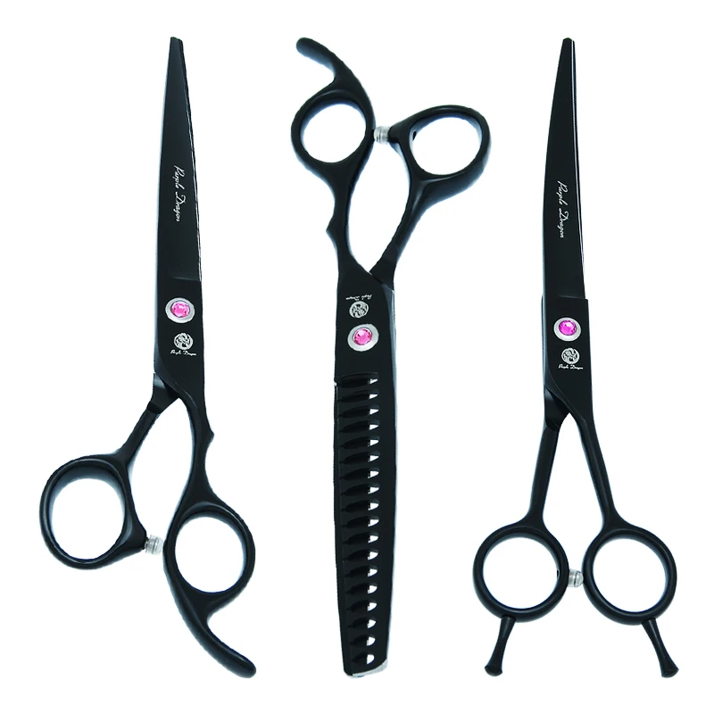 Purple Dragon 7 inch Pet Curved Cutting Scissors Japan Steel Dog Grooming Shears Cat Thinning Fur Clipper Pet Accessories B0034B
Purple Dragon 7 inch Pet Curved Cutting Scissors Japan Steel Dog Grooming Shears Cat Thinning Fur Clipper Pet Accessories B0034B