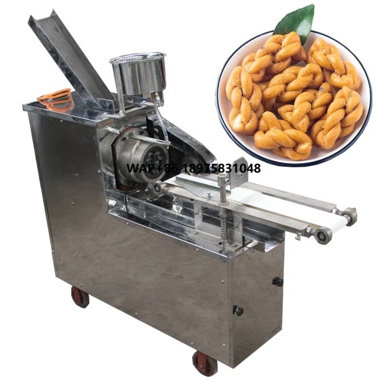Fried dough twisting machine High productivity Other food processing snack machine All-in-one machine
Fried dough twisting machine High productivity Other food processing snack machine All-in-one machine