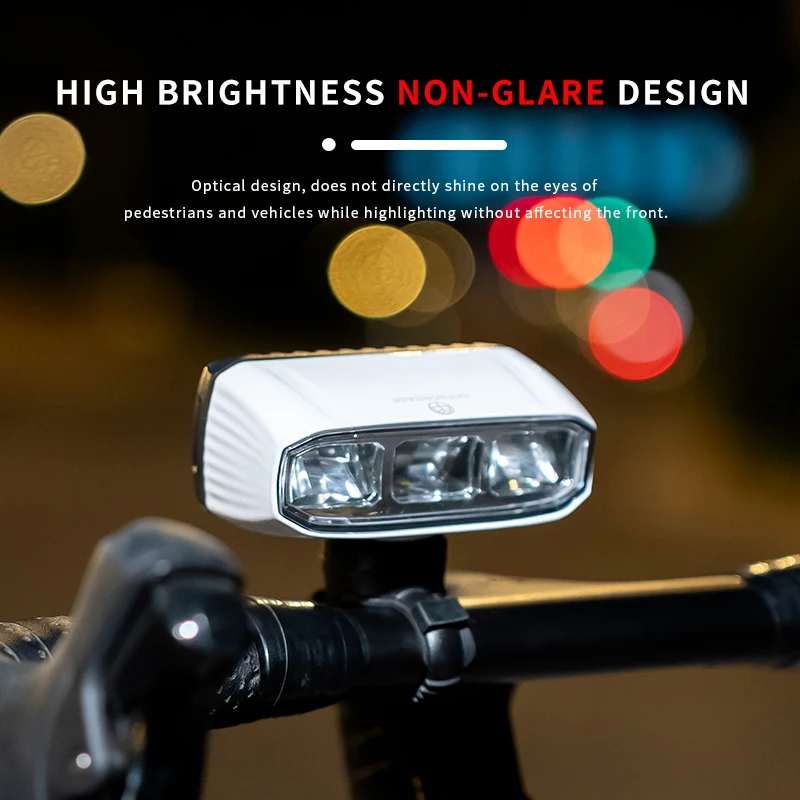 OFFBONDAGE Bicycle Front Light 200 Meter Long Throw USB Rechargeable Ultra-brightness Waterproof MTB Bike Headlight Accessories
OFFBONDAGE Bicycle Front Light 200 Meter Long Throw USB Rechargeable Ultra-brightness Waterproof MTB Bike Headlight Accessories