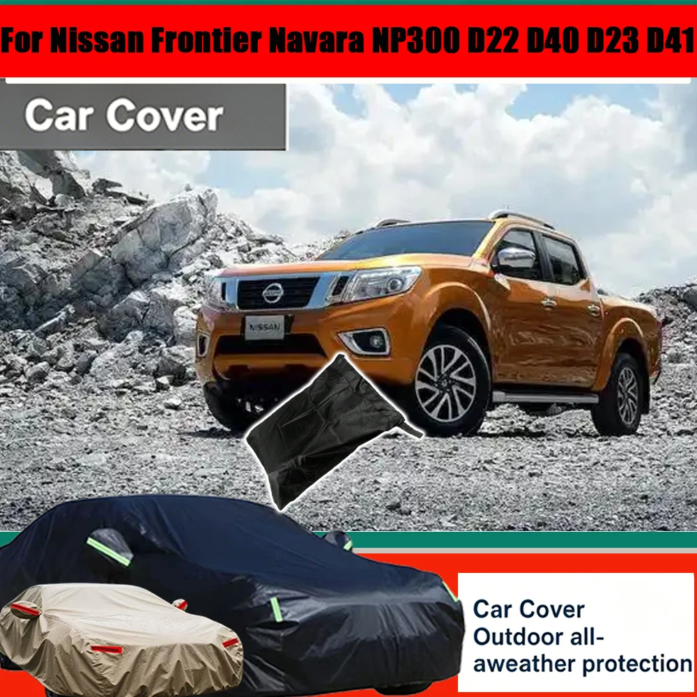 Outdoor Protection Full Car Cover Snow Cover Sunshade Waterproof Dustproof For Nissan Frontier Navara NP300 D22 D40 D23 D41
Outdoor Protection Full Car Cover Snow Cover Sunshade Waterproof Dustproof For Nissan Frontier Navara NP300 D22 D40 D23 D41