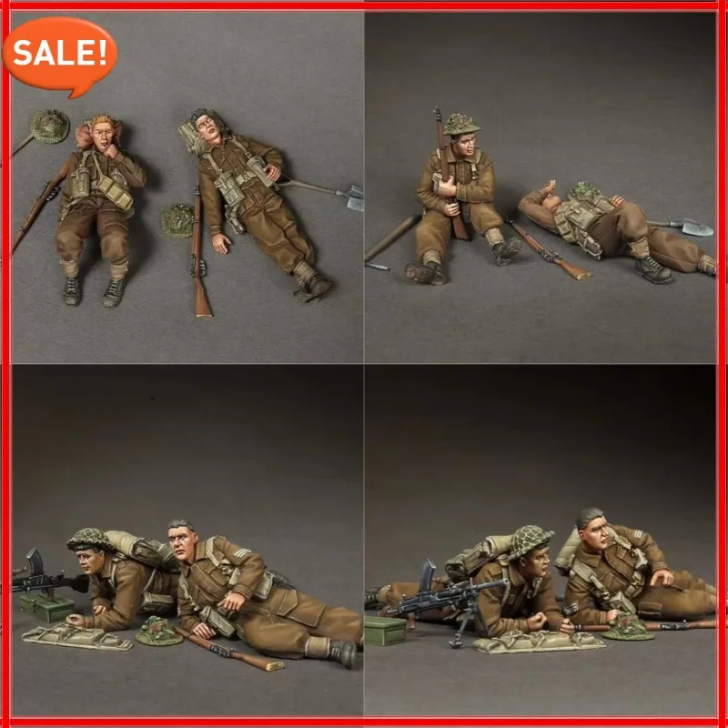 1/35 Male Soldier Figure GK Military Theme (Six People) Resin Model Unassembled and Unpainted Kit Self-erecting Painting DIY
1/35 Male Soldier Figure GK Military Theme (Six People) Resin Model Unassembled and Unpainted Kit Self-erecting Painting DIY