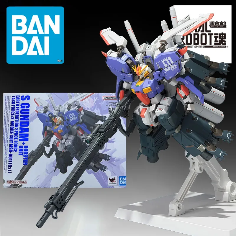 Bandai Genuine METAL ROBOT S Gundam Booster Unit Type Anime Figures Toys For Boys Christmas Gift Collectible Model Ornaments
Bandai Genuine METAL ROBOT S Gundam Booster Unit Type Anime Figures Toys For Boys Christmas Gift Collectible Model Ornaments
