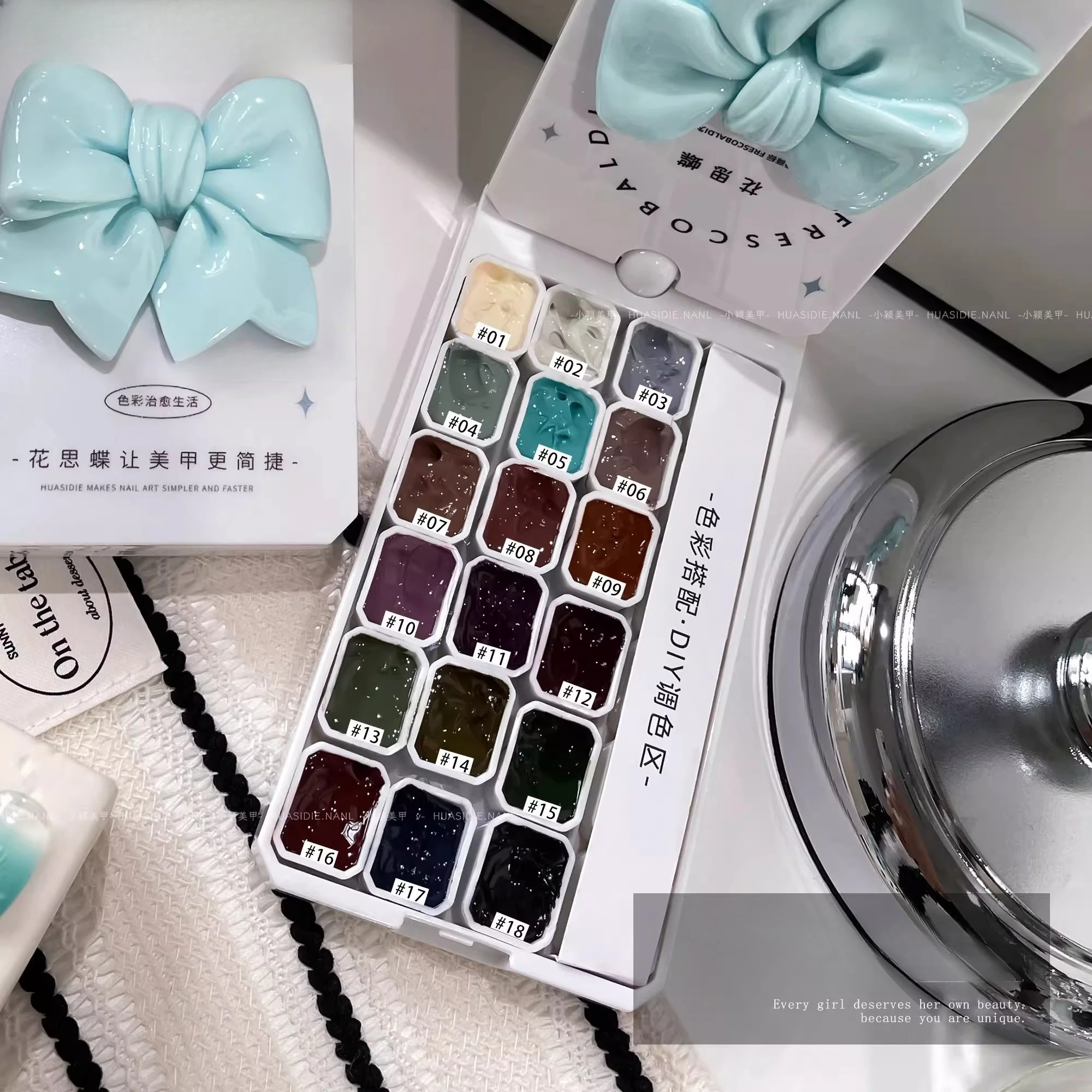 18 Colors Fairy Powder Cream Butterfly Oil Painting Gel No Wipe Patting Gel 2g Nail Art Gradient Color Polish Gel For Nail Art
18 Colors Fairy Powder Cream Butterfly Oil Painting Gel No Wipe Patting Gel 2g Nail Art Gradient Color Polish Gel For Nail Art