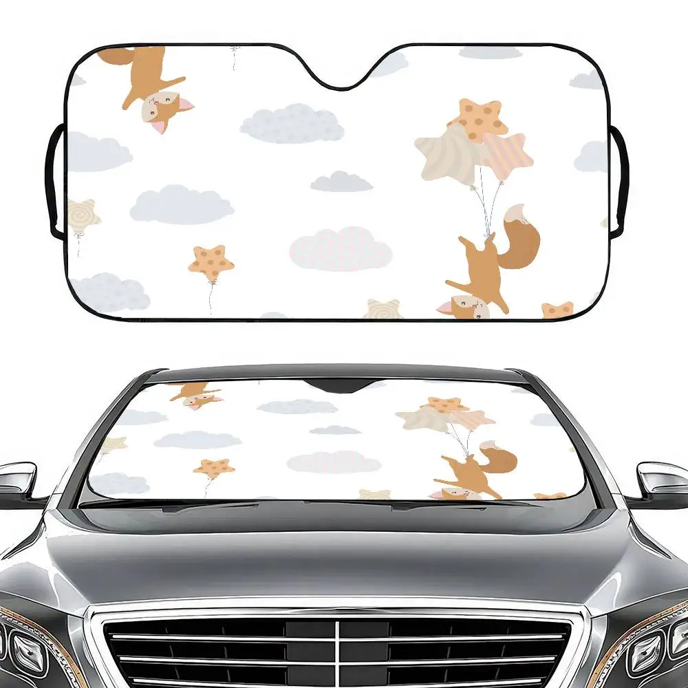 Cartoon Animal Print Foldable Car Windshield Sunshade - 70x130cm, Cartoon Foil, Sun Visor
Cartoon Animal Print Foldable Car Windshield Sunshade - 70x130cm, Cartoon Foil, Sun Visor
