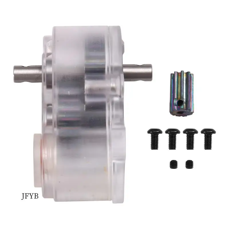 JY-LCG Transmission Complete Gearbox For 1/10 RC Crawler Scx10 Trx4 RC Accessories Transparent
JY-LCG Transmission Complete Gearbox For 1/10 RC Crawler Scx10 Trx4 RC Accessories Transparent