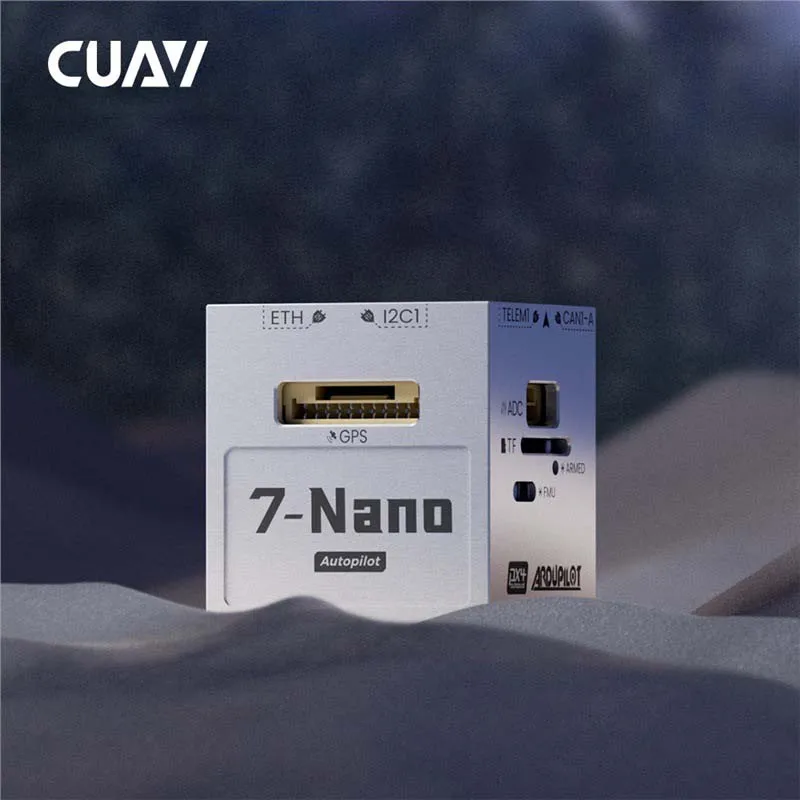 Tianyue CUAV 7-Nano Autopilot Opensource System Multi-copter Fixed Wing Compatibility with ArduPilot PX4 Firmware
Tianyue CUAV 7-Nano Autopilot Opensource System Multi-copter Fixed Wing Compatibility with ArduPilot PX4 Firmware