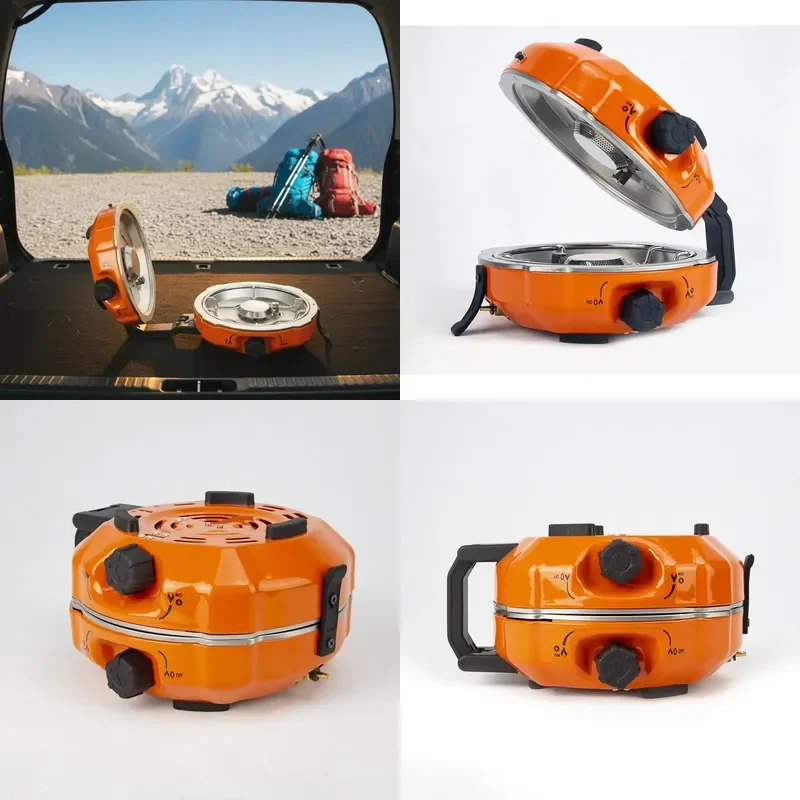 Large Outdoor Camping Picnic Cooker Portable Metal Stove for Family Travel and Picnics and Outdoor Stove Burner
Large Outdoor Camping Picnic Cooker Portable Metal Stove for Family Travel and Picnics and Outdoor Stove Burner