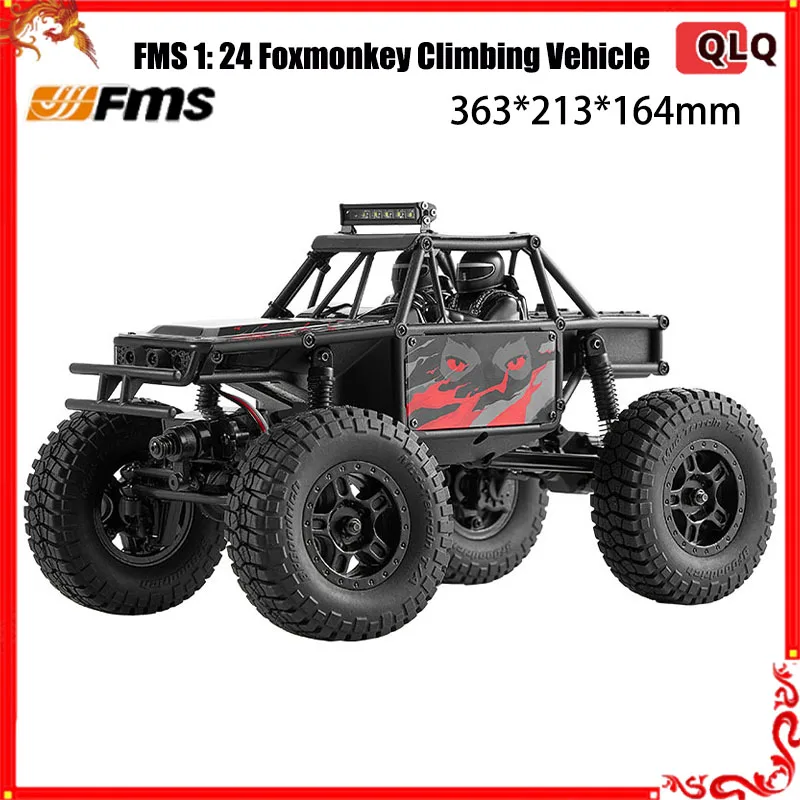 Fms 1:24 Lemur Альпинистский автомобиль с дистанционным управлением Внедорожник с полным приводом Модель электромобиля Сборка настоящего автомобиля
Fms 1:24 Lemur Альпинистский автомобиль с дистанционным управлением Внедорожник с полным приводом Модель электромобиля Сборка настоящего автомобиля