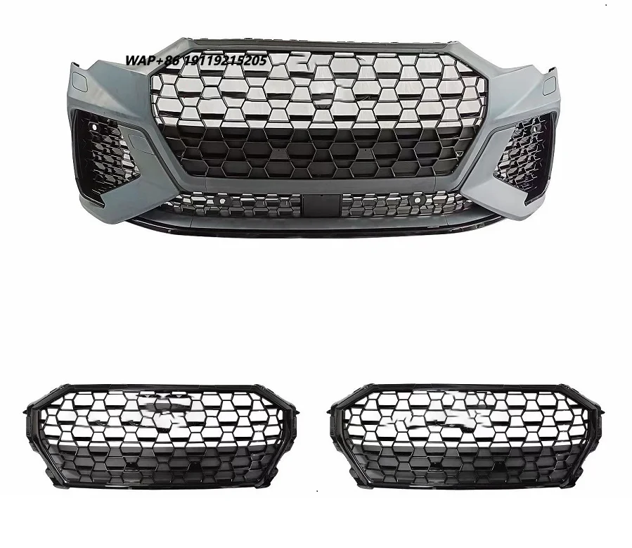 For Q3 SQ3 F3 2020-2023 Facelift Upgrade RSQ3 Style Front Bumper Assembly with Radiator Grille Conversion Sport Body Kit
For Q3 SQ3 F3 2020-2023 Facelift Upgrade RSQ3 Style Front Bumper Assembly with Radiator Grille Conversion Sport Body Kit