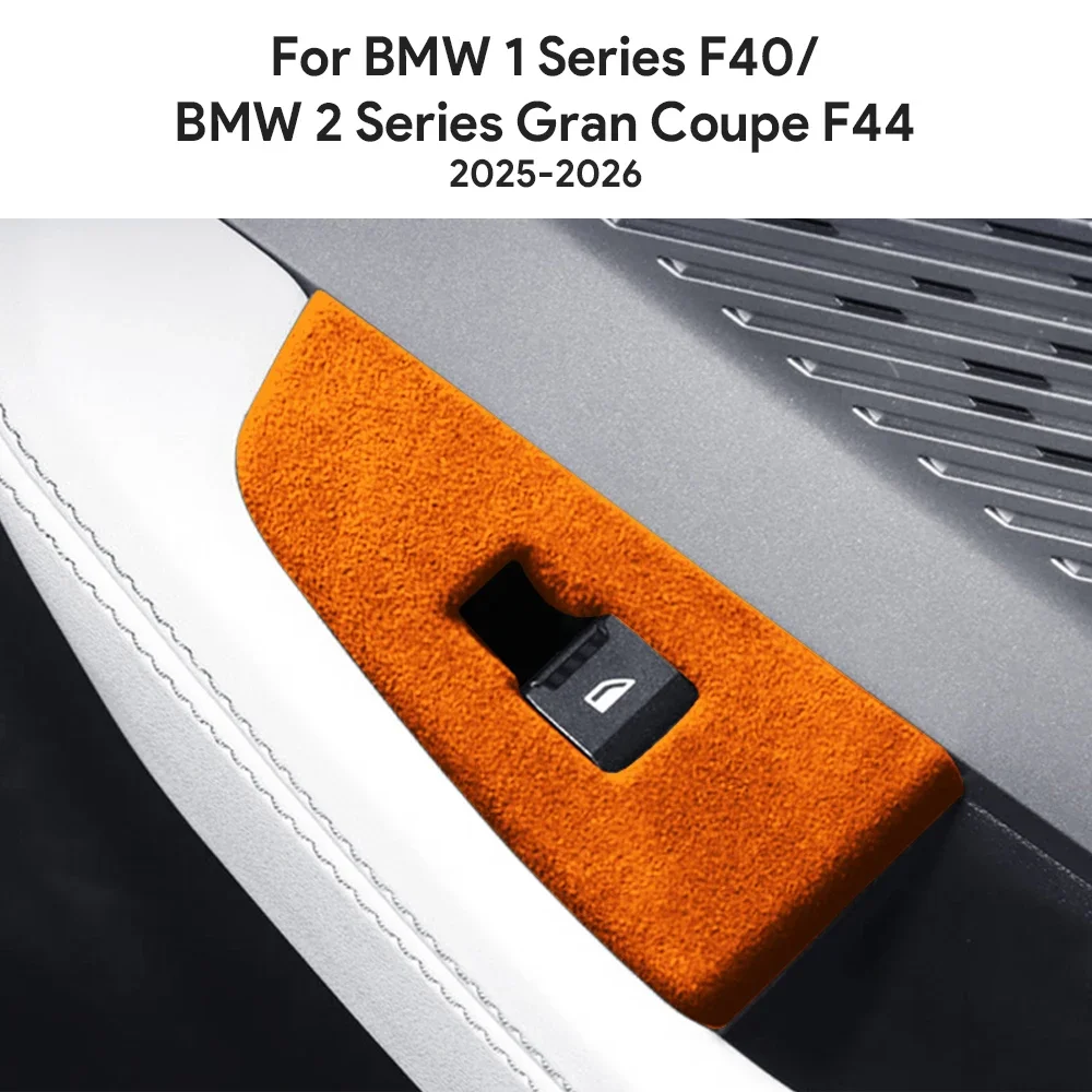 Итальянская верхняя замшевая накладка из АБС-пластика для BMW 1 2 серии F40 F44 2025 2026, переключатель двери автомобиля, панель подъемника, аксессуары для интерьера
Итальянская верхняя замшевая накладка из АБС-пластика для BMW 1 2 серии F40 F44 2025 2026, переключатель двери автомобиля, панель подъемника, аксессуары для интерьера