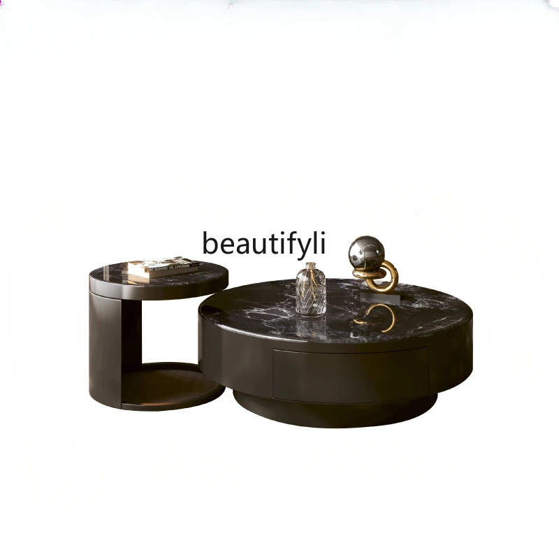 Natural Super Crystal Stone Luxury Stone Endtable Light Luxury Modern Living Room Black Marble round Designer Italian Minimalist
Natural Super Crystal Stone Luxury Stone Endtable Light Luxury Modern Living Room Black Marble round Designer Italian Minimalist