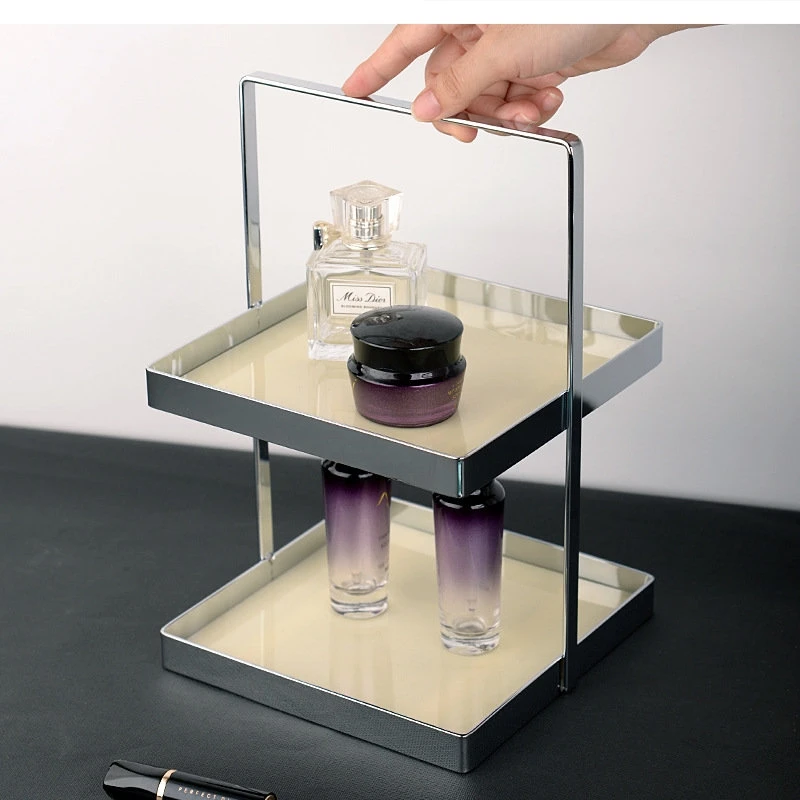 acrylic desktop shelving storage rack Bathroom organizer sundries shelf
acrylic desktop shelving storage rack Bathroom organizer sundries shelf
