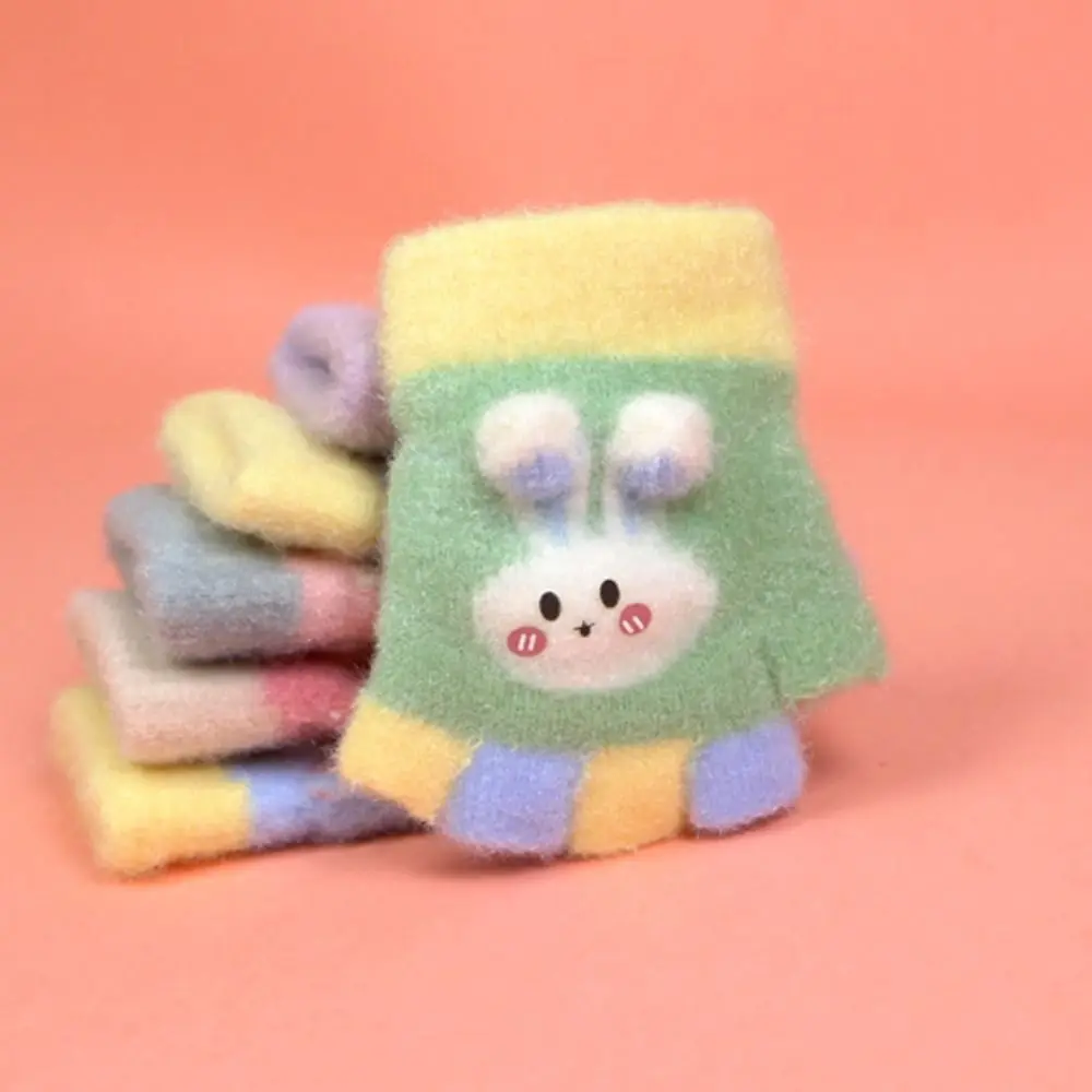 High Quality Wool Children Gloves Cartoon Warm Kids Fingerless Gloves Coldproof Winter Plush Gloves For 0-2 Years Kids
High Quality Wool Children Gloves Cartoon Warm Kids Fingerless Gloves Coldproof Winter Plush Gloves For 0-2 Years Kids