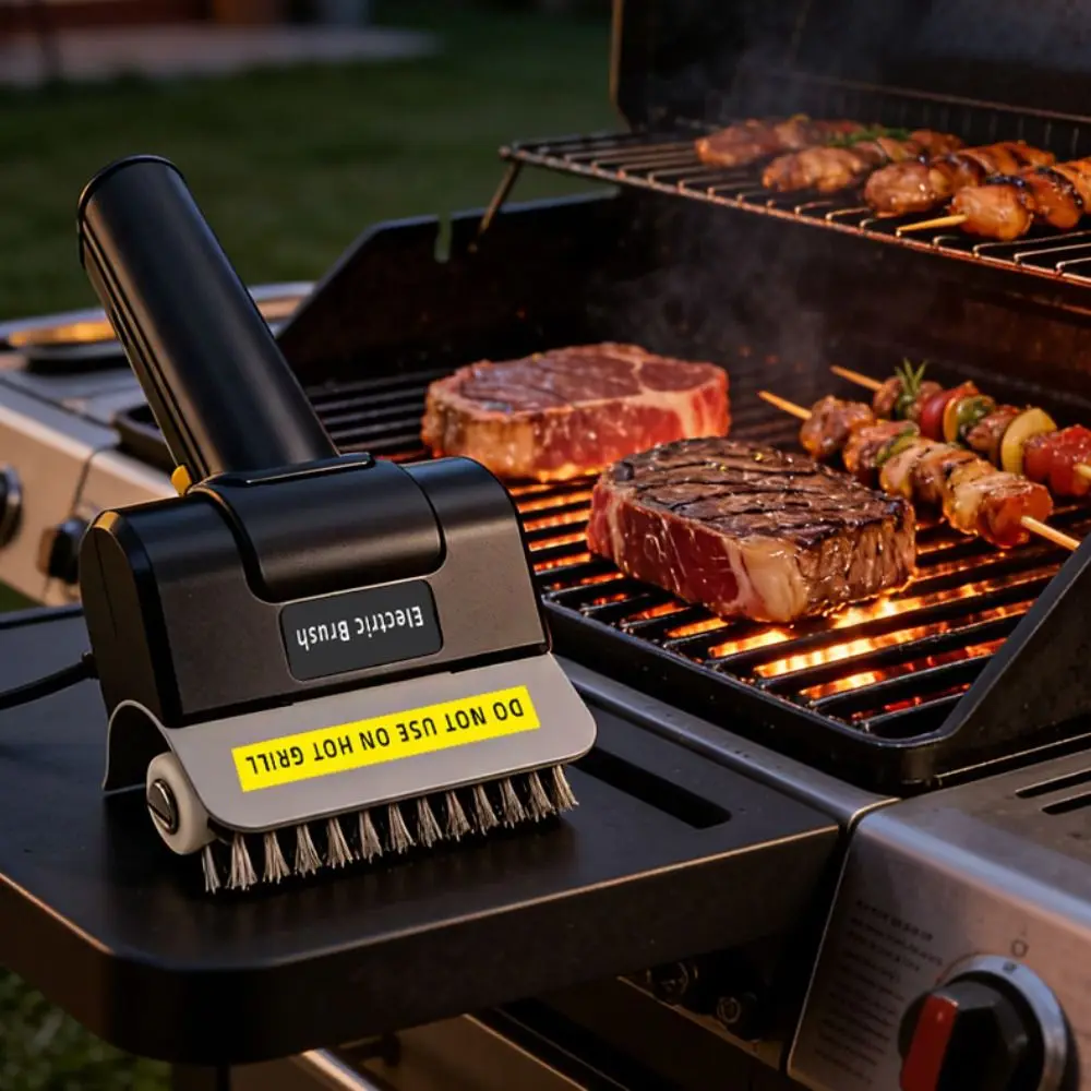 Portable Electric Grill Brush Stainless Steel High Speed BBQ Cleaning Brush Handheld Detachable Barbecue Cleaner Tools
Portable Electric Grill Brush Stainless Steel High Speed BBQ Cleaning Brush Handheld Detachable Barbecue Cleaner Tools